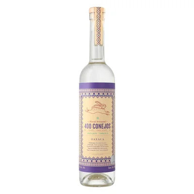 Mezcal 400 Conejos Joven Espadín Tobala 750 ml