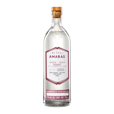 MEZCAL AMARAS TOBALA ESPADIN 750ML