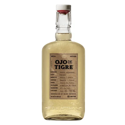 Mezcal Artesanal Ojo De Tigre Reposado 750 ml