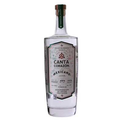 Mezcal Canta Corazón Mexicano Joven 750 ml