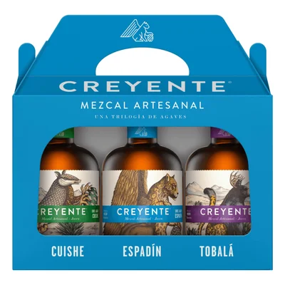 Mezcal Creyente Joven Est-Cuishe+Espadin+Tobala 375 ml