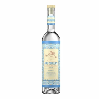 Mezcal Joven 400 Conejos 100% 1L