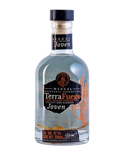 Mezcal Joven Terrafuego con Alacrán 250 ml
