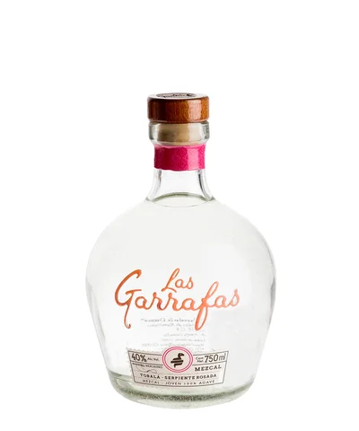 Mezcal Las Garrafas Serpiente Rosada Joven 750 ml