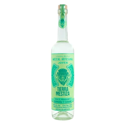 Mezcal Tierra Mestiza Joven Esp Y Cuishe 750 ml