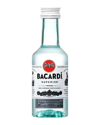 Mini Bacardi Superior 50 ml