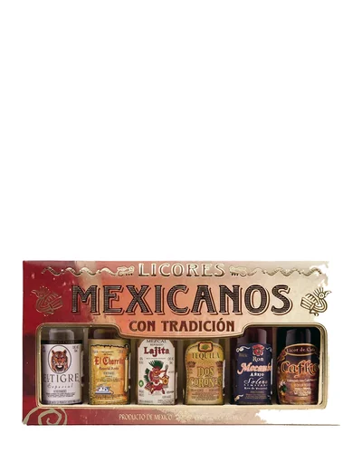 Mini Licores Mexicanos con Tradición 50 ml
