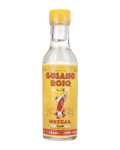 Mini Mezcal Gusano Rojo 50 ml