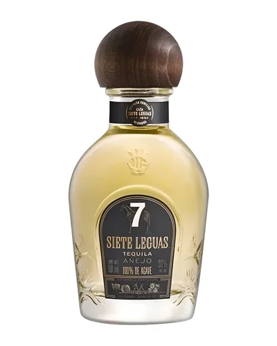 Mini Tequila 7 Leguas Añejo 50 ml