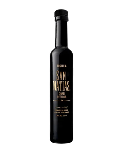 Mini Tequila San Matias Añejo 50 ml