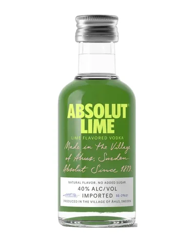 Mini Vodka Absolut Lime 50 ml