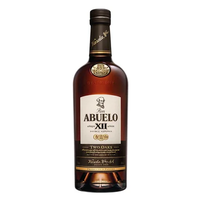 Ron Añejo Abuelo XII Two Oaks 750 ml