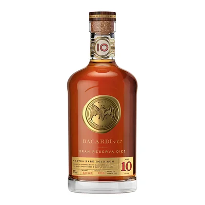 Ron Añejo Bacardí Gran Reserva Diez 10 Años 750 ml