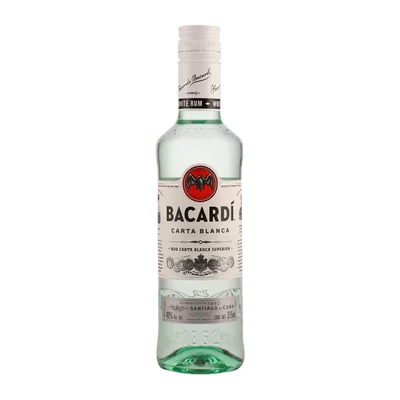 RON BACARDÍ BLANCO 375ML