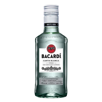 Ron Bacardi Carta Blanca 200ml