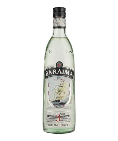 RON BARAIMA PLATINO 3 AÑOS 750ML