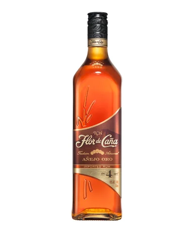 Ron Flor de Caña 4 Años Añejo Oro 750 ml