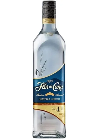 Ron Flor De Cana Extra Dry 4 Años 750 ml