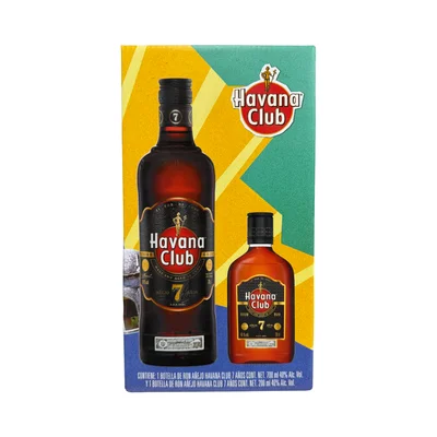 Ron Havana Club Añejo 7 Años 700 ml. + 200 ml.
