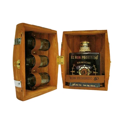 Ron Prohibido XO con Barrica 750 ml.