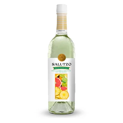 SALUTZO FRUTA TROPICAL PIÑA 750ML