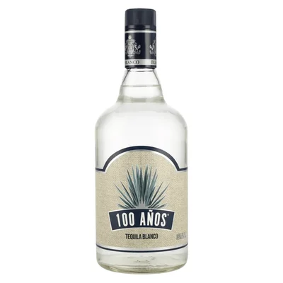 Tequila 100 Años Blanco 100% Agave 650 ml
