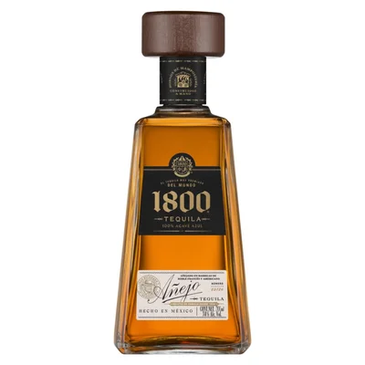 Tequila 1800 Añejo 700 ml 100% Agave Azul