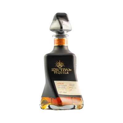 Tequila Adictivo Añejo Black 750 ml.