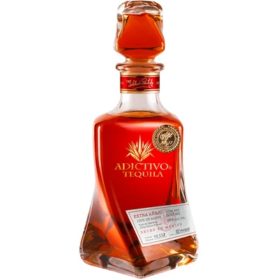 TEQUILA ADICTIVO EXTRA AÑEJO 750ML