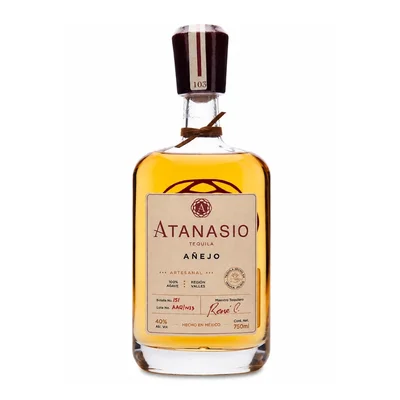 TEQUILA ATANASIO AÑEJO 750ML