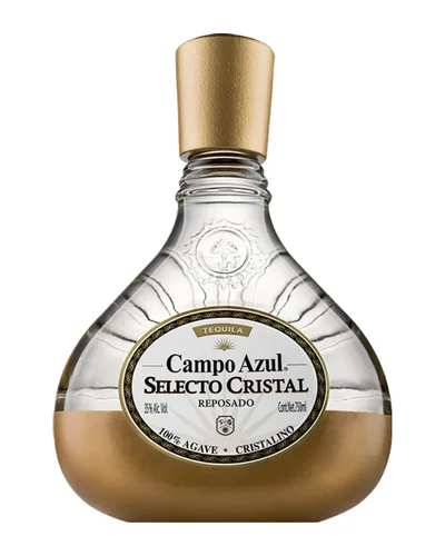 Tequila Campo Azul Cristal Reposado Selecto 750 ml