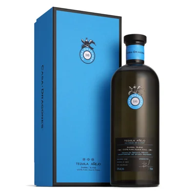 TEQUILA CASA DRAGONES AÑEJO 750ML