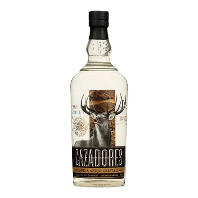 Tequila Cazadores Añejo Cristalino 750 Ml