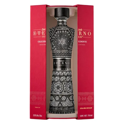 Tequila Centinela Eterno Ext Añe Crist Huichol Elementos Viento 750 ml