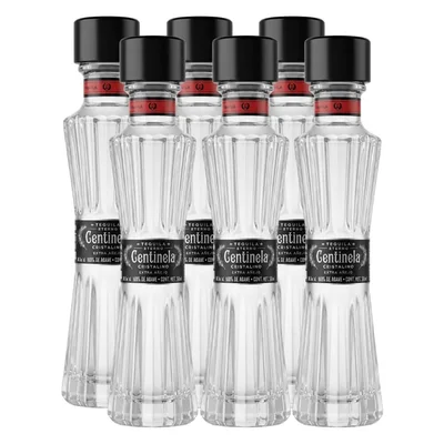 Tequila Centinela Eterno Extra Añejo Crist 100% 50 ml (6 Pzas)