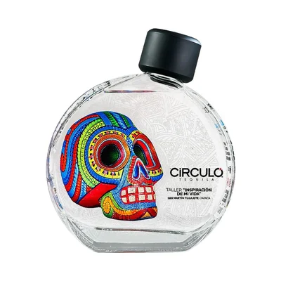 Tequila Circulo Blanco 100% Calavera Oaxaca 750 ml