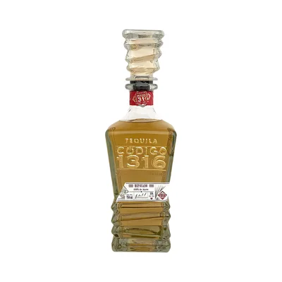 Tequila Codigo 1316 Reposado 750 ml.