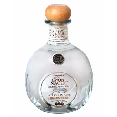 Tequila Don Nacho Blanco Extra Premium 750 ml.