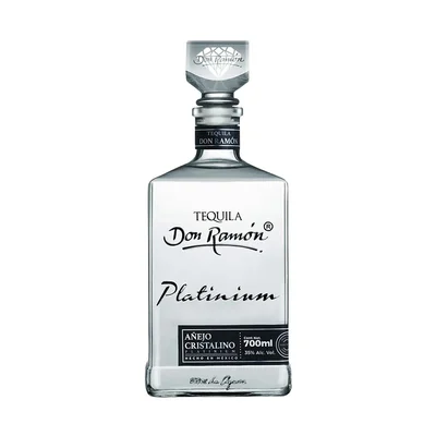 Tequila Don Ramón Añejo Cristalino Platinum 750 ml