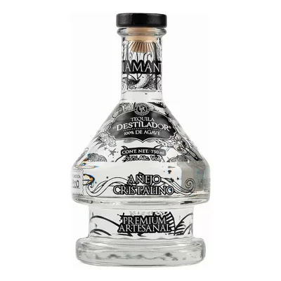Tequila El Destilador Añejo Cristalino 750 ml