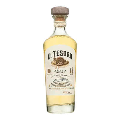 Tequila El Tesoro Añejo 750 ml