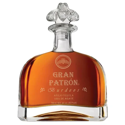 Tequila Gran Patrón Burdeos Añejo 750 ml con Estuche de Madera