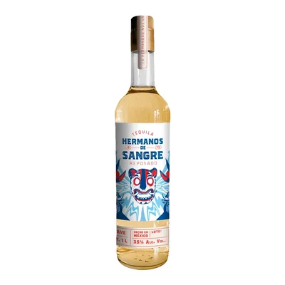 Tequila Hermanos de Sangre Reposado 750 Ml