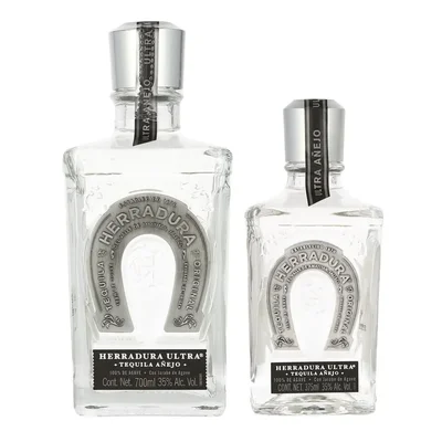 Tequila Herradura Ultra Añejo 700 ml Con botella de regalo de 375 ml