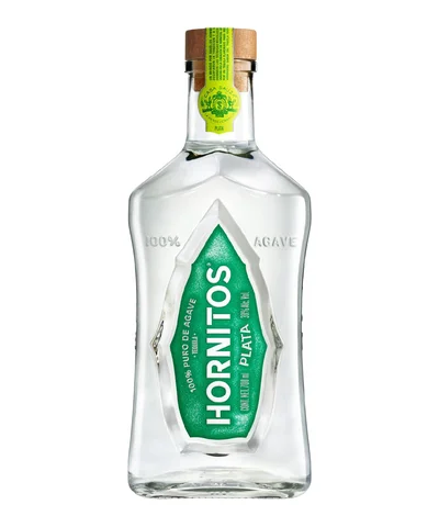 Tequila Hornitos Sauza Plata - 700 ml + 2 Vasos Hornitos
