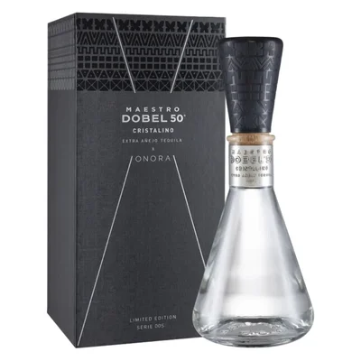 Tequila Maestro Dobel 50 Extra Añejo Cristalino 100% Onora 2° Edic 750 ml