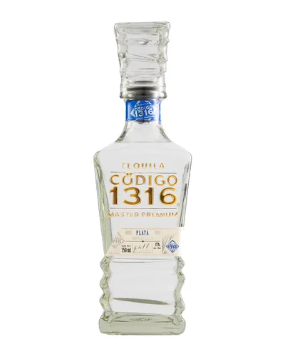 Tequila Mini Codigo 1316 Blanco / Plata 50 ml