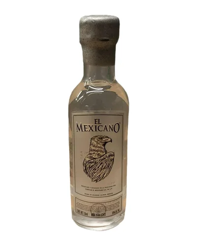 Tequila Mini El Mexicano Blanco 50 ml