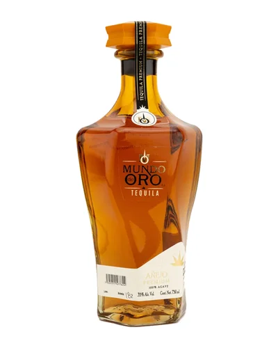 Tequila Mundo de Oro Añejo