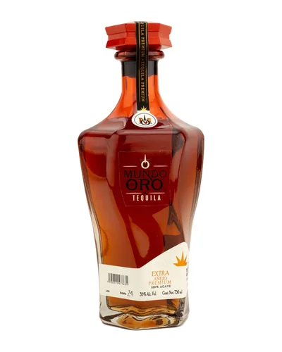 Tequila Mundo de Oro Extra Añejo